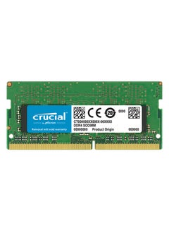 كروشيال DDR4 2400 ذاكرة وصول عشوائي للكمبيوتر المحمول أخضر 