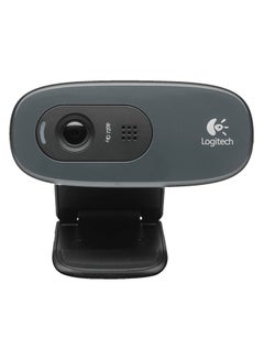 Logitech C270 HD Webcam Black  - Image 1