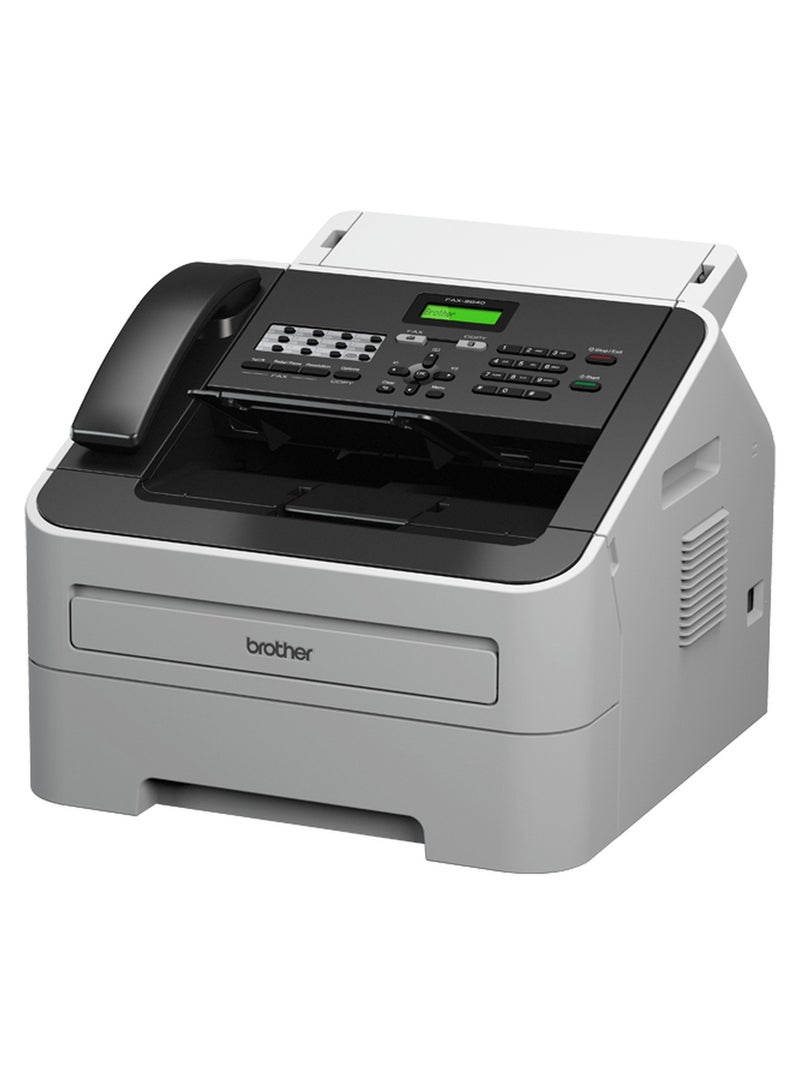 brother - Compact Laser Fax Machine FAX-2840 White - Image 1