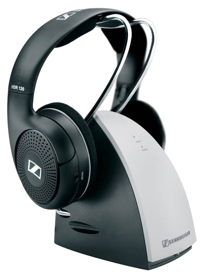 Sennheiser RS 120-8 II Wireless RF Headset For Home Theater Black  - Image 2
