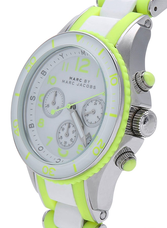 Marc Jacobs - Women's Rock Rubber Strap Watch MBM2592 - Image 1