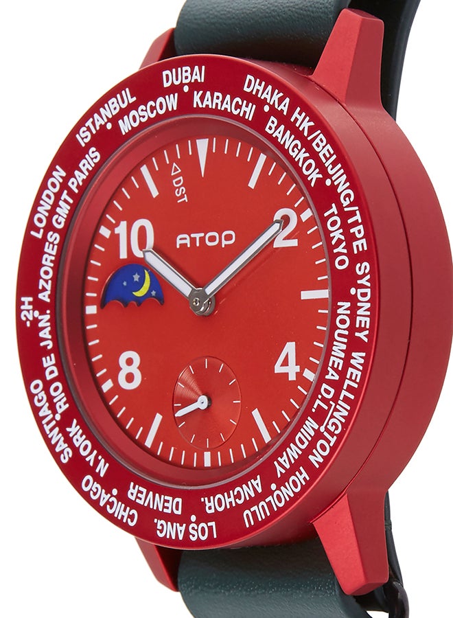 ATOP unisex World Time Watch AWA-05-L05  - Image 3