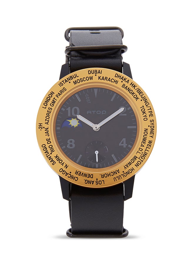 ATOP World Time Watch AWA-BKGD-L01  - Image 1