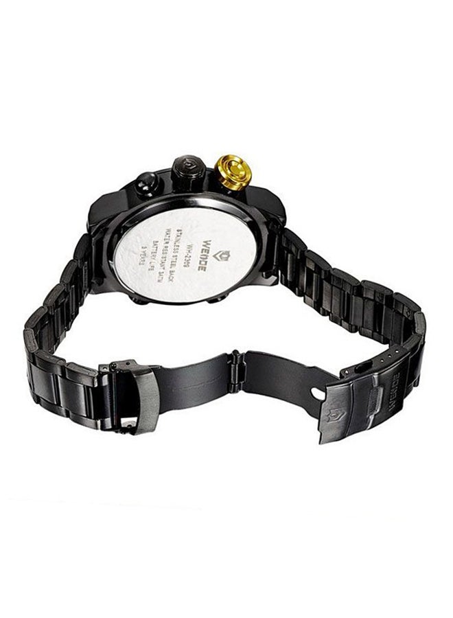 Men's LED Sports Waterproof Design Alarm Analog/Digital Watch WT1061Y2