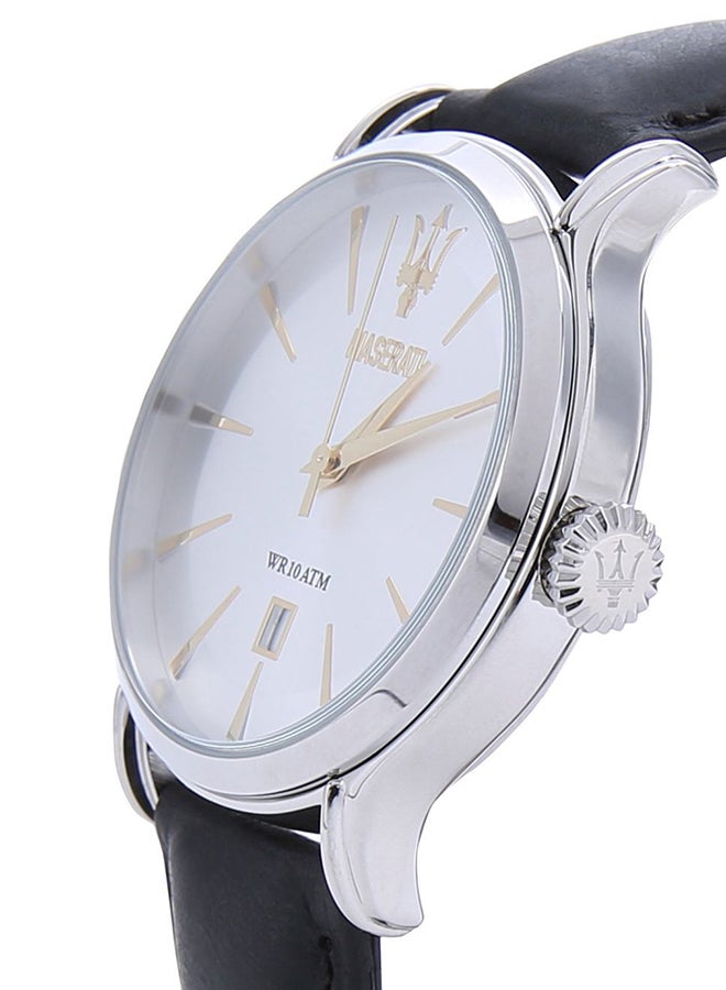 مازيراتي ساعة يد إبوكا كوارتز جلد R8851118002 men - Image 2