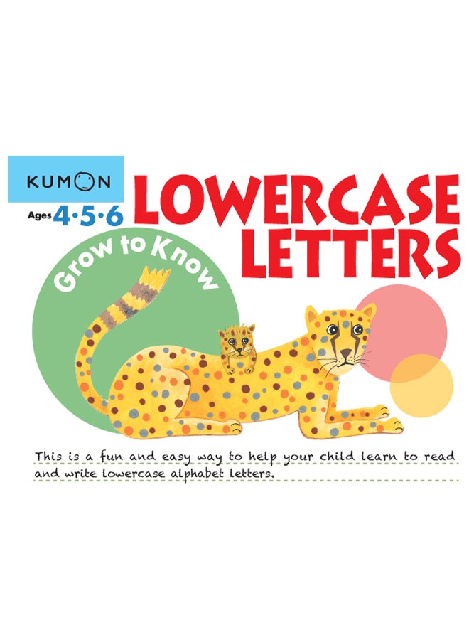 Grow To Know Lowercase Letters printed_book_paperback english - 01/04/2015