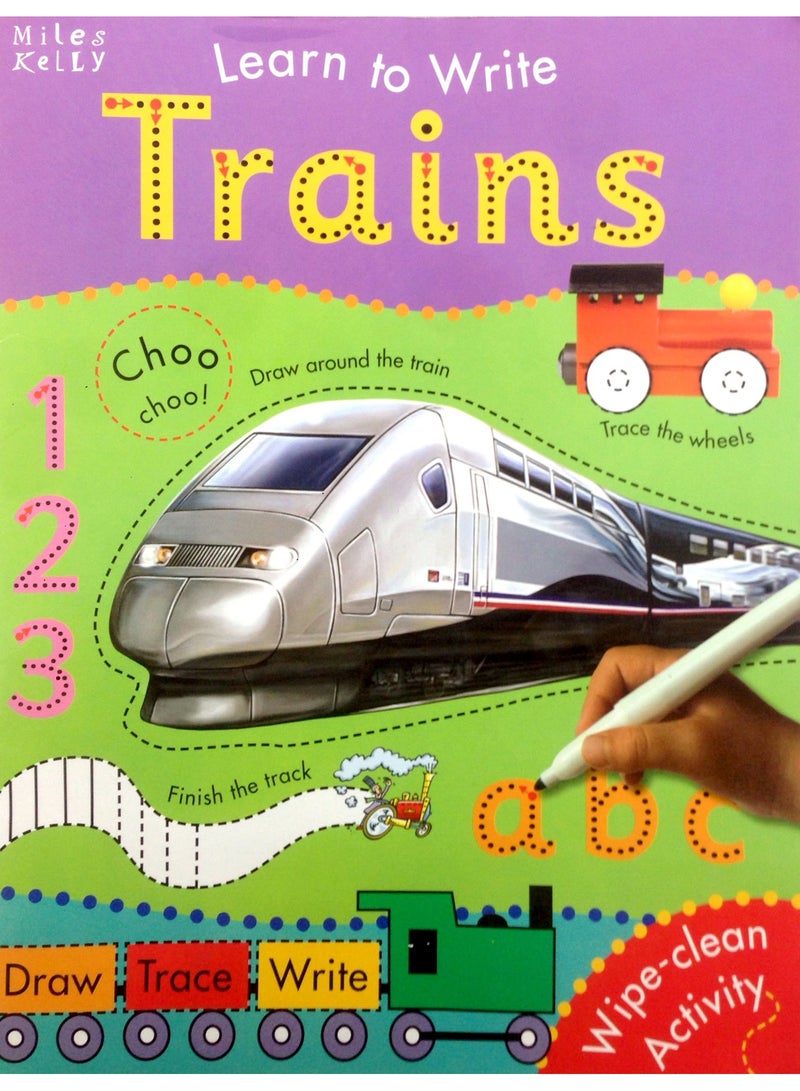 Learn With Trains printed_book_paperback english - 01/04/2010