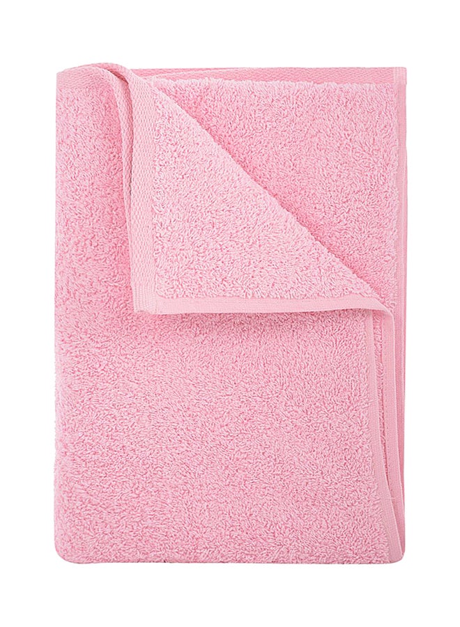 Embroidered R Bath Towel Pink 76x140cm - v1506611066/N11634863A_2