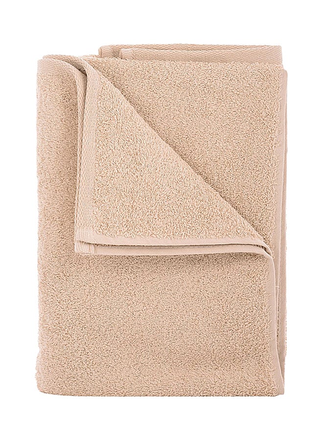 Style Premiere Embroidered R Bath Towel Beige 76x140cm  - Image 2