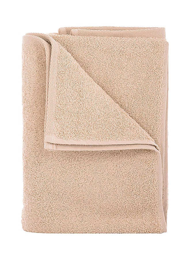 Style Premiere Embroidered W Bath Towel Beige 76x140cm  - Image 2