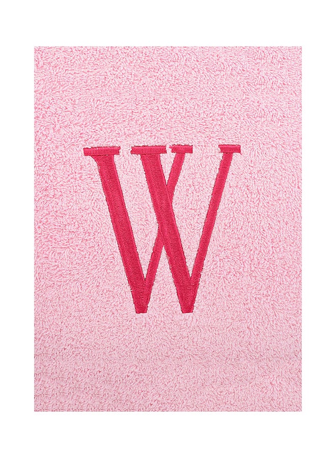 Style Premiere - Embroidered W Bath Towel Pink 76x140cm - Image 1