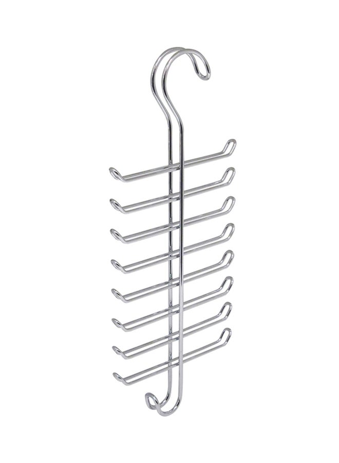 InterDesign - Classico Vertical Tie Belt Rack Chrome 13.5x32.3x2cm - Image 1