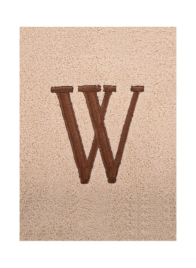 Style Premiere Embroidered W Bath Towel Beige 76x140cm  - Image 3