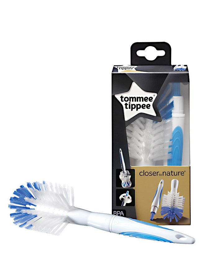 Closer to Nature Baby Bottle And Teat Cleaning Brush - Blue