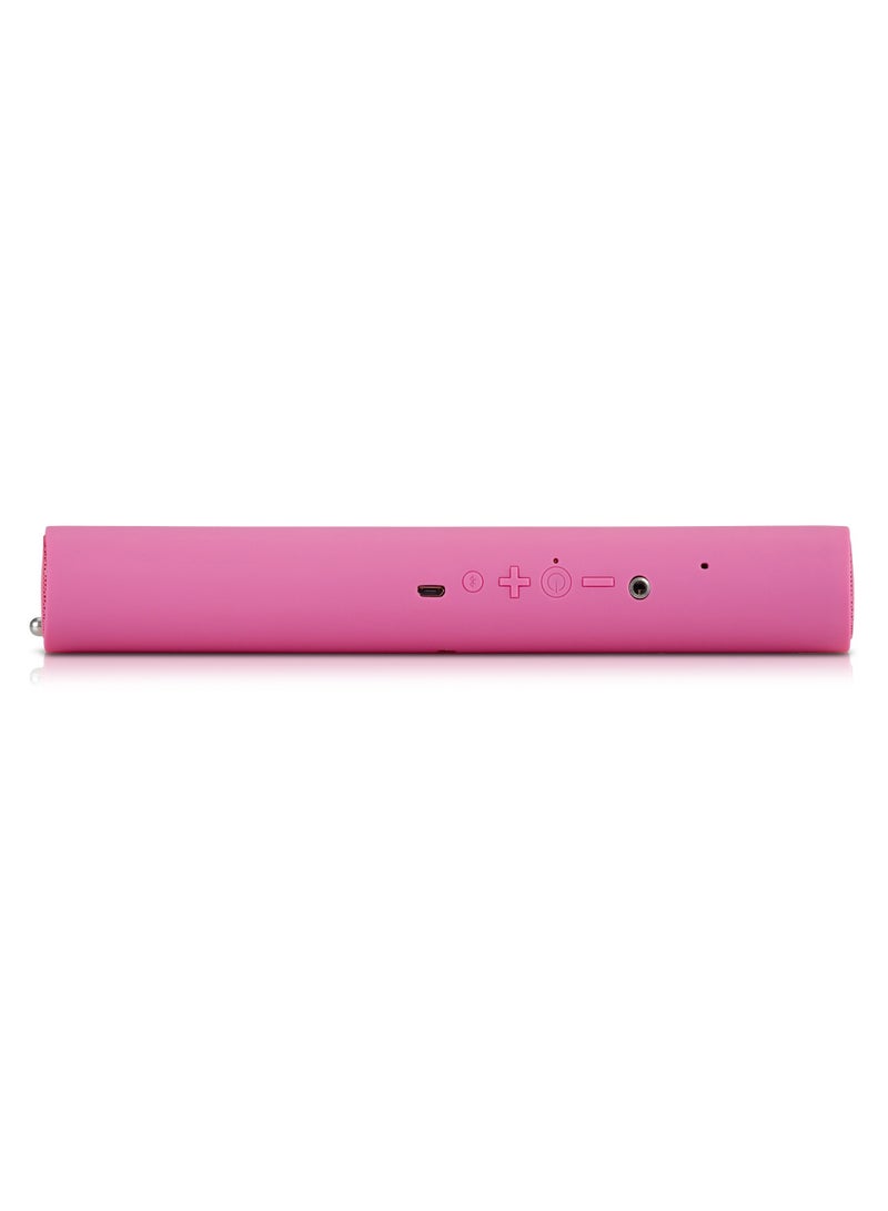 Zooka Carbon Audio Wireless Bluetooth Multimedia  Speaker Pink - Image 1