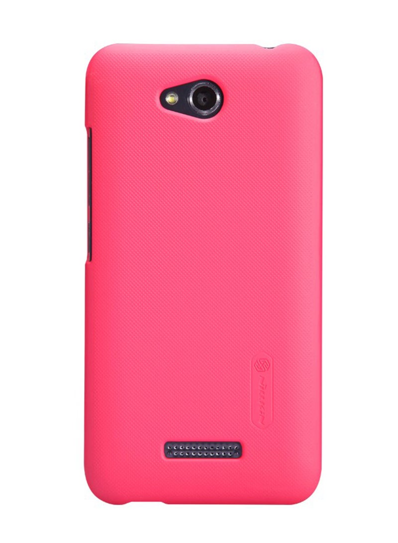 نيلكين سوبر فروستد شيلد غطاء مقوى مع لاصقة حماية الشاشة لجهاز إتش تي سي ديزاير 616 أحمر - Image 1