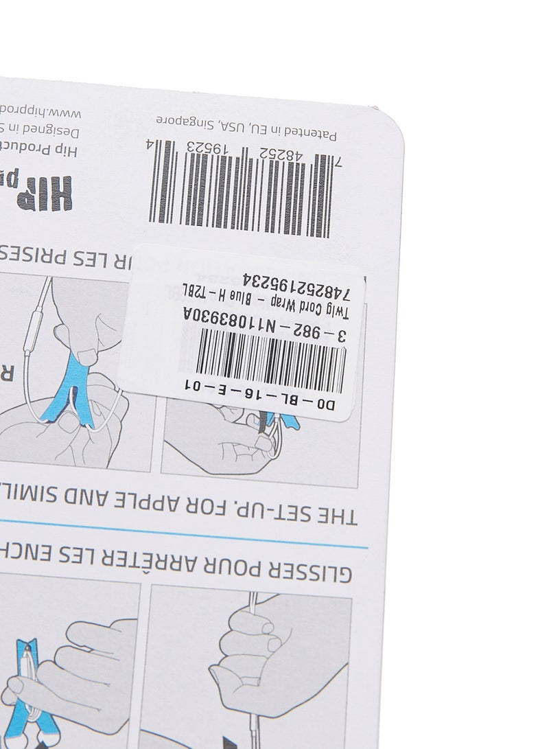 تويج قطعة لف الأسلاك أزرق - Image 2