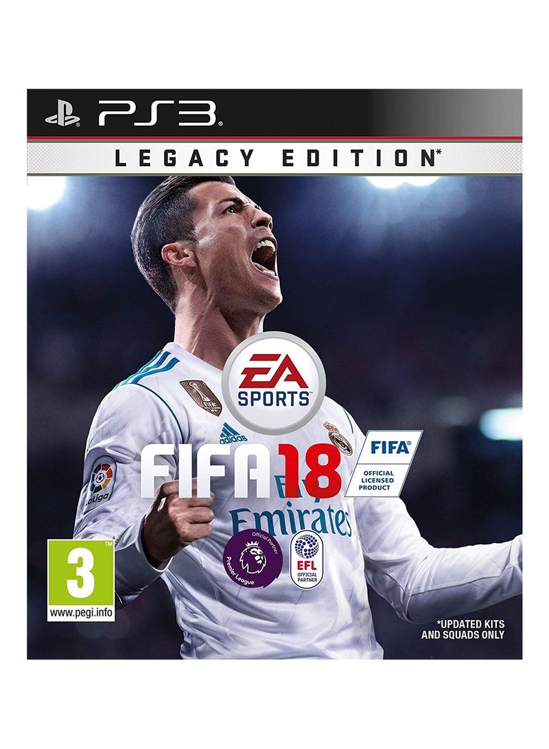 إي أيه لعبة FIFA 18 Legacy Edition - sports - playstation_3_ps3 