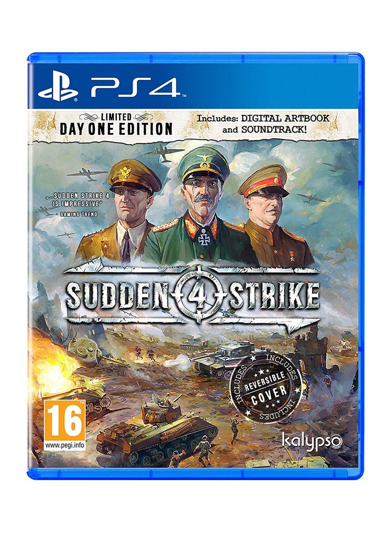 Sudden Strike 4 - (Intl Version) - strategy - playstation_4_ps4 - v1506674930/N12367346A_1