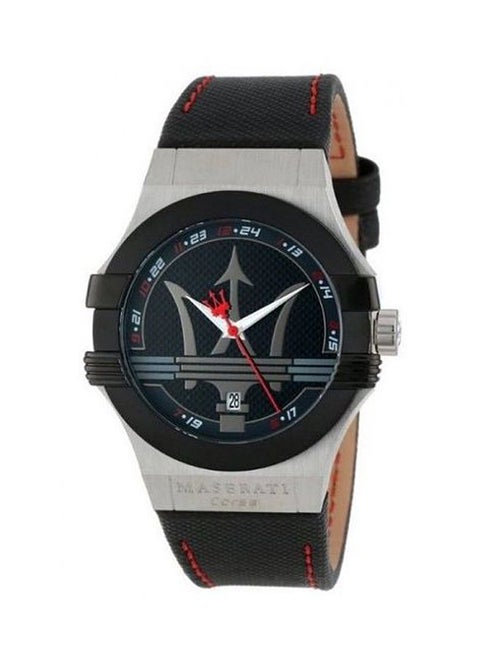 men Potenza Textile & Leather Quartz Watch R8851108001