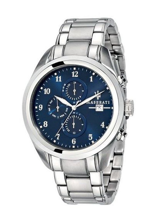 ساعة متعددة الوظائف كوارتز ستانلس ستيل تراجواردو للرجال R8853112505 men