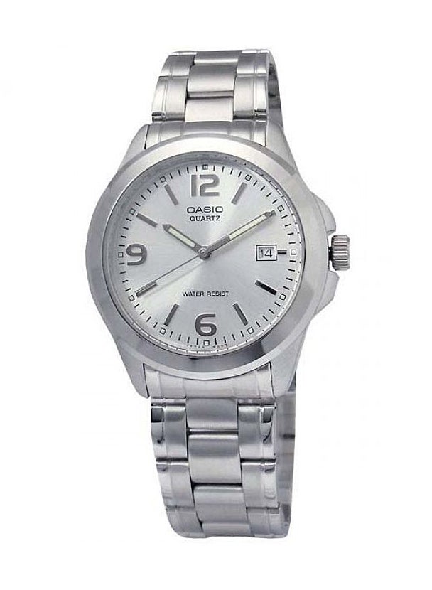 CASIO Men's Men's Stainless Steel Analog Watch MTP-1215A-7A - 38.4 mm - Image 1