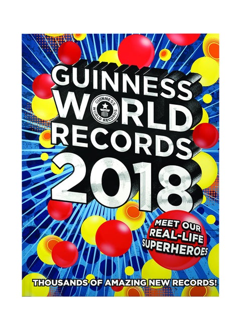 Guinness World Records 2018 printed_book_hardback english - 7/9/2017