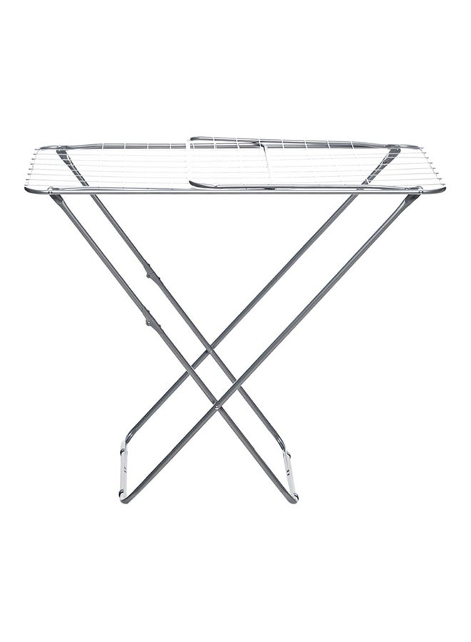 Winsor Winsor Cloth Drying Foldable Stand, Sturdy Clothes Dryer, Weather Resistor, Heavy Duty Clothing Racks Steel Silver 20meter  - Image 2