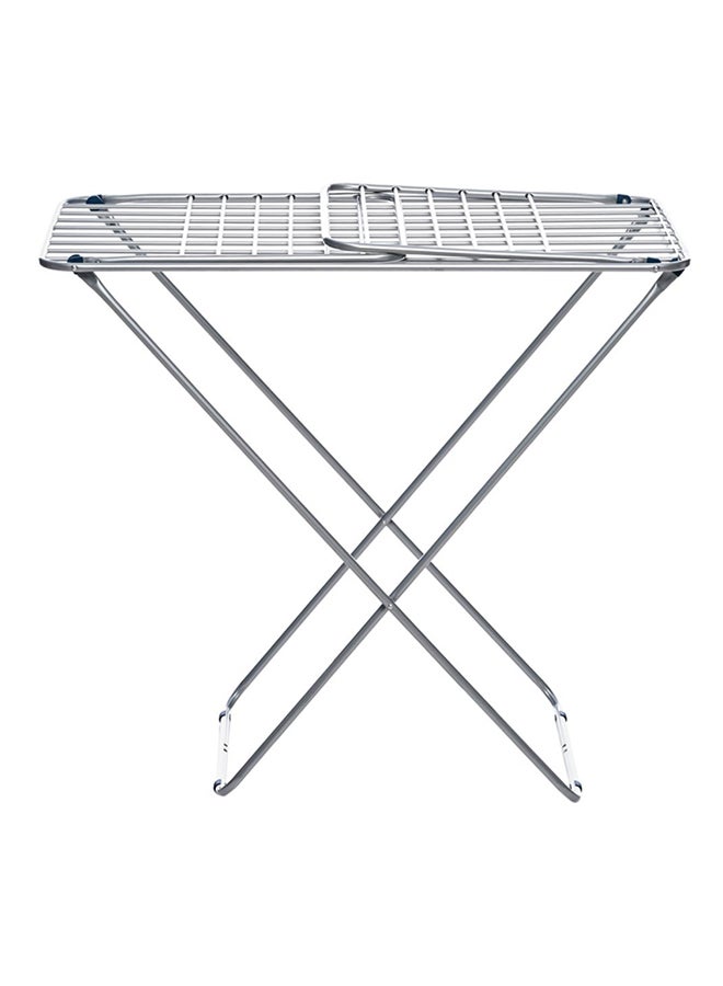 Winsor Cloth Drying Foldable Stand | Sturdy Clothes Dryer | Drying Stand Laundry | Heavy Duty Clothing Racks WR51112 Silver 131x4x55cm  - Image 2