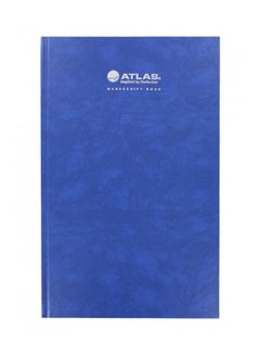ATLAS Manuscript Book 10 x 8 inches Blue  - Image 1