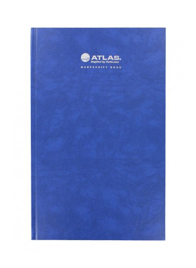 ATLAS - Manuscript Book 10 x 8 inches Blue - Image 1