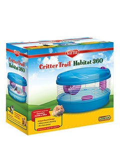 Kaytee Crittertrail 360 Habitat Blue and Purple 