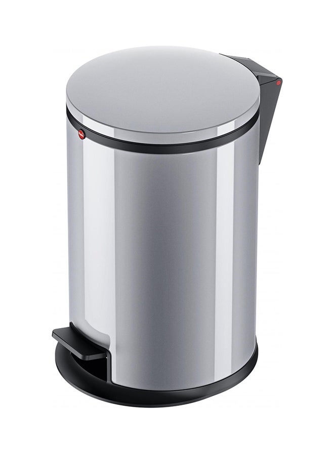 Hailo - Pure M Pedal Waste Bin  - HLO-0517-020 Silver 12Liters - Image 1