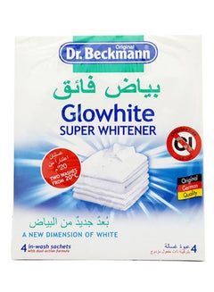 Dr. Beckmann Glow White Super Whitener 2x40grams 