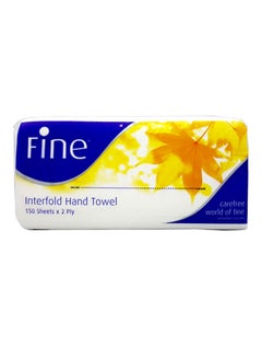 فاين منشفة يد قابلة للطي 150 Sheets x 2 Ply 