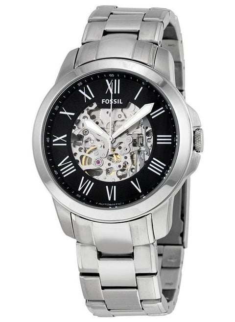 Men's Grant Analog Automatic/Kinetic Watch ME3103 - 44 mm - Silver