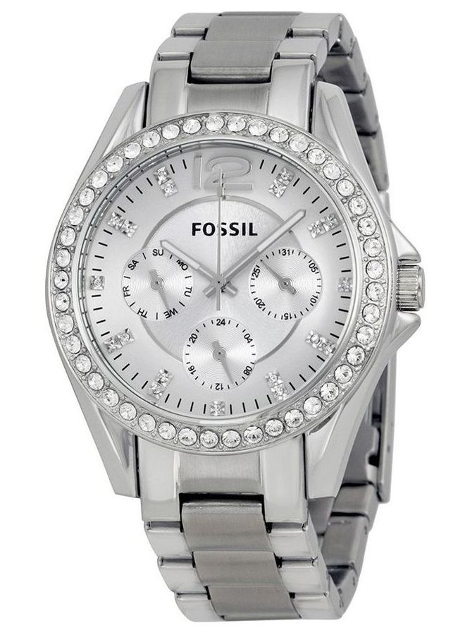 FOSSIL women Riley Analog Quartz Watch ES3202 - 39 mm - Silver 