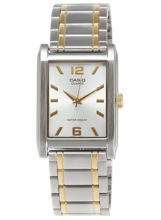 Men's Enticer Analog Watch MTP1235SG-7A - 28 mm - Silver/Gold