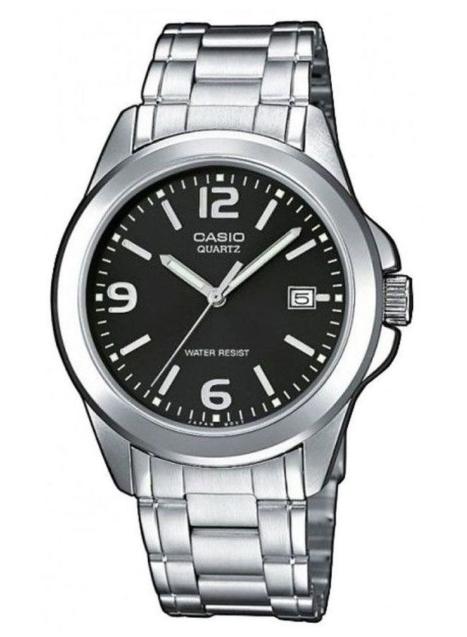 CASIO Men's Formal Analog Watch MTP1215A-1ADF - 38 mm - Silver - Image 1