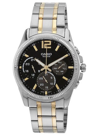 Men's Enticer Stainless Steel Chronograph Wrist Watch MTPE305SG-1A - v1506754788/N12072818A_1