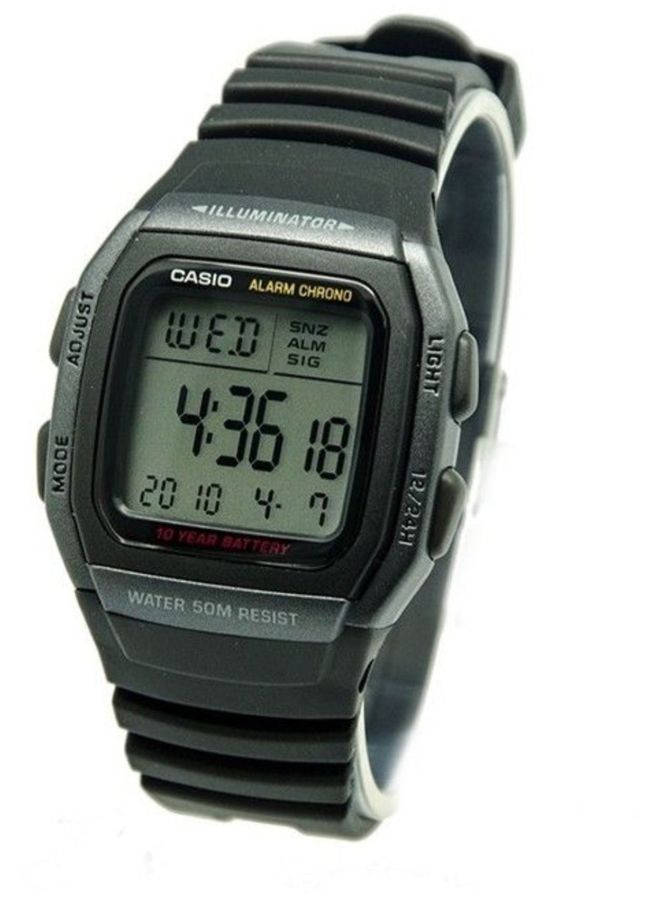 CASIO Men's Classic Sport Digital Watch W96H-1B - Image 1