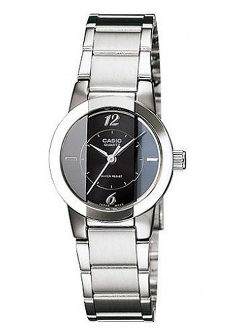 CASIO Men's Stainless Steel Analog Quartz Watch LTP-1230D-1C - 24 mm - Silver - Image 1