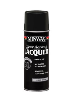 Minwax Aerosol Satin Lacquer Clear 