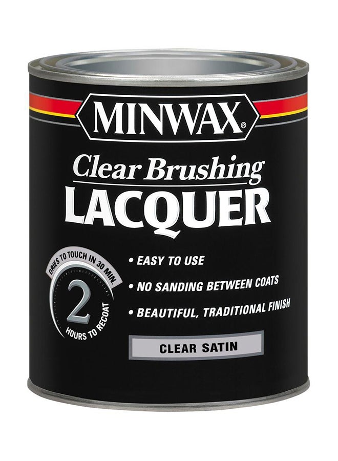 Minwax Brushing Satin Lacquer Clear 