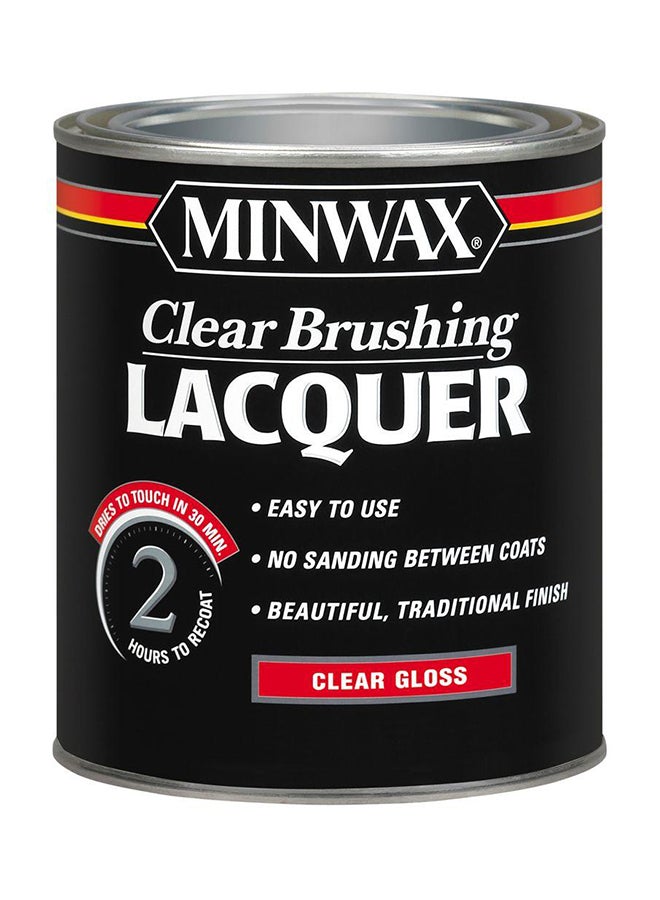 Minwax - Gloss Brushing Lacquer Clear - Image 1