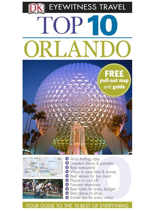 DK Eyewitness Top 10 Travel Guide: Orlando - Paperback English by Richard Grula - 1/4/2008 