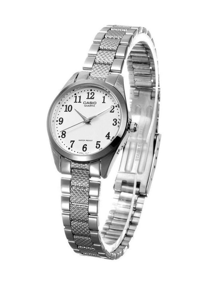 CASIO Women's Quartz Analog Watch LTP-1274D-7BDF - 26 mm - Silver - Image 1