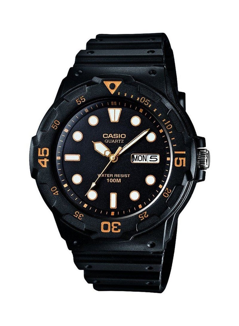 CASIO Men's Resin Digital Quartz Watch MRW-200H-1EVDF - 45 mm - Black - Image 1