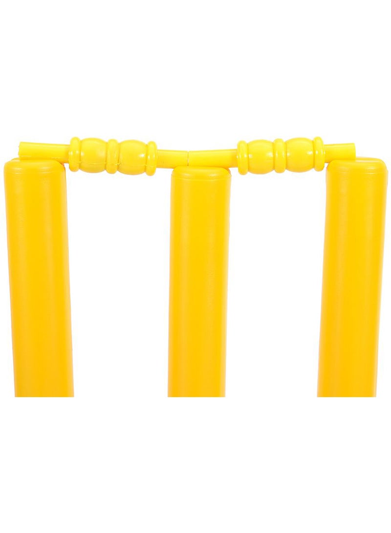 Generic - Cricket Plastic Stumps With Base And Bails 28inch - Image 1