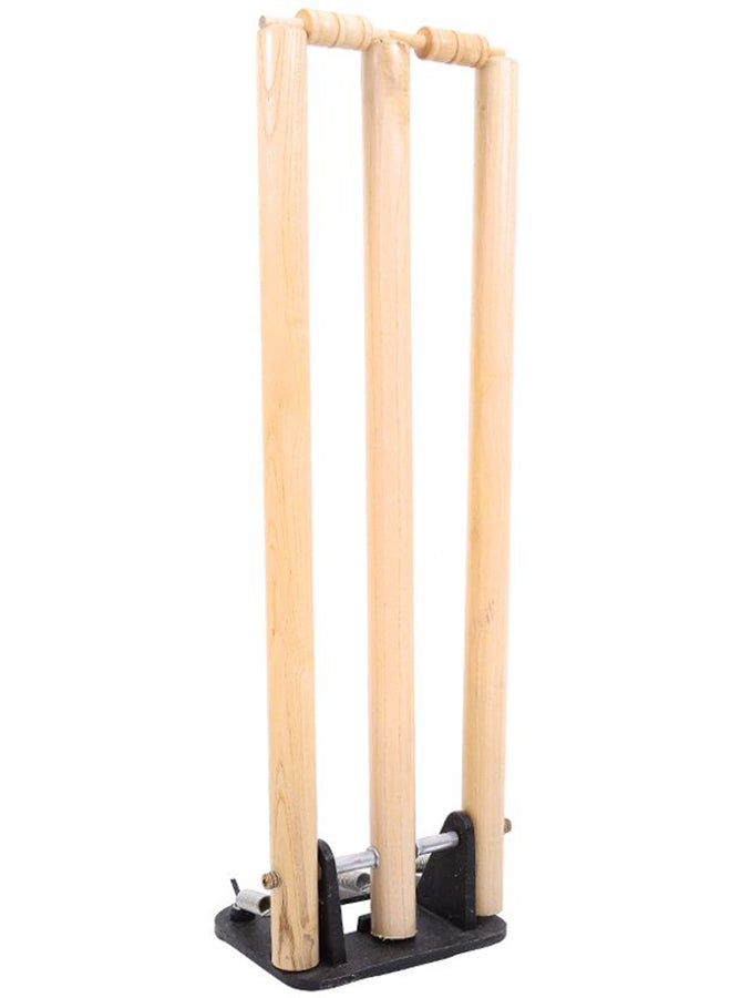 LS Cricket Stumps With Spring Stand 28inch  - Image 2